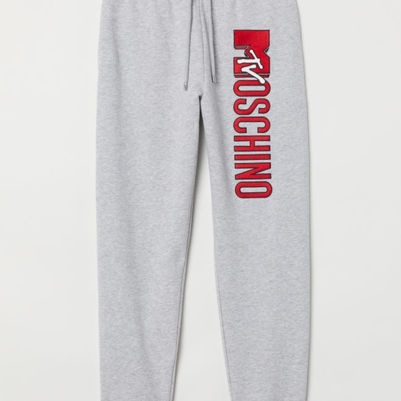 Moschino [TV] H&M Embroidered Joggers - Picture 1 of 1